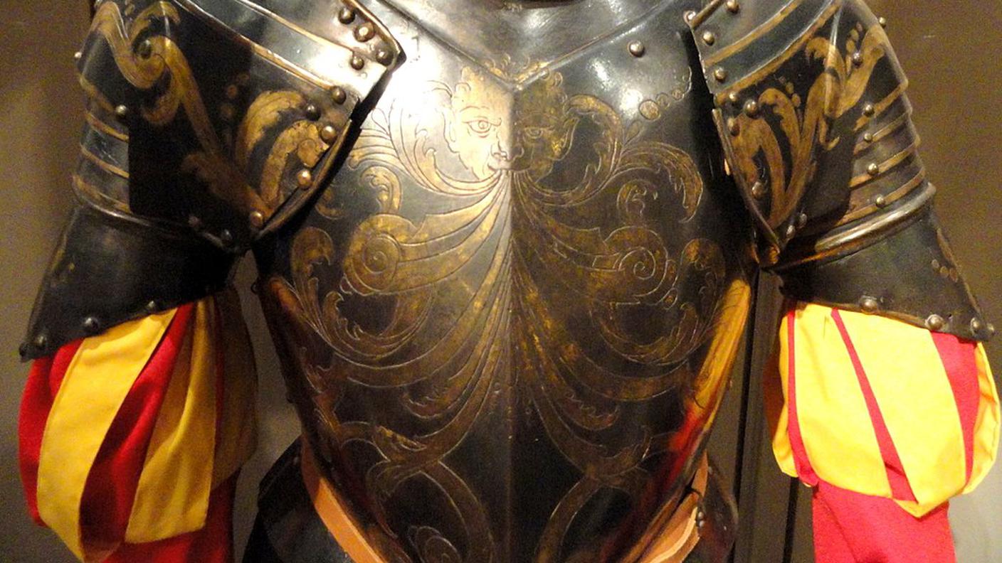 Armatura della guardia svizzera pontificia dell'epoca di Gregorio XIII, c. 1580