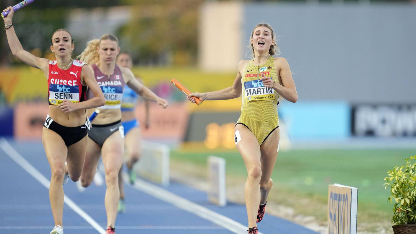 Atletica staffetta