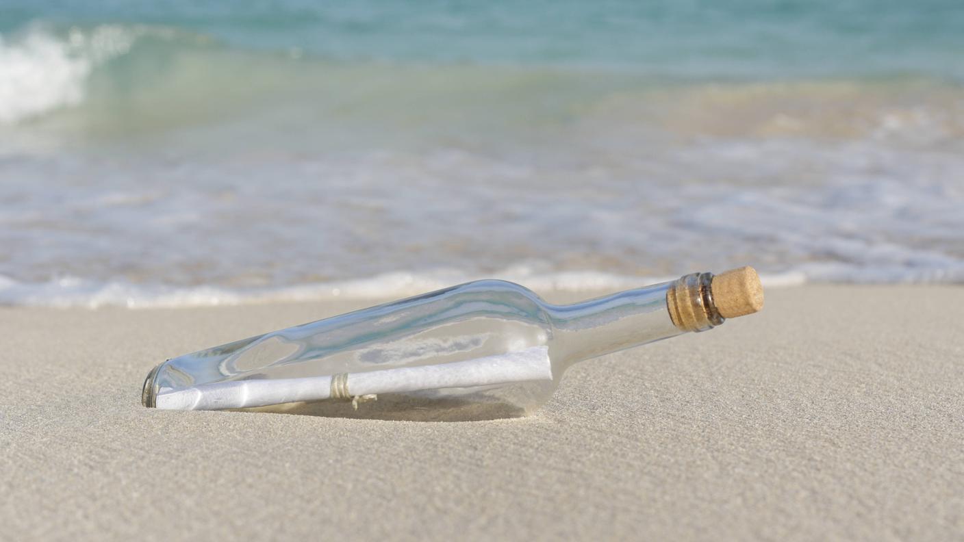 messaggio nella bottiglia 