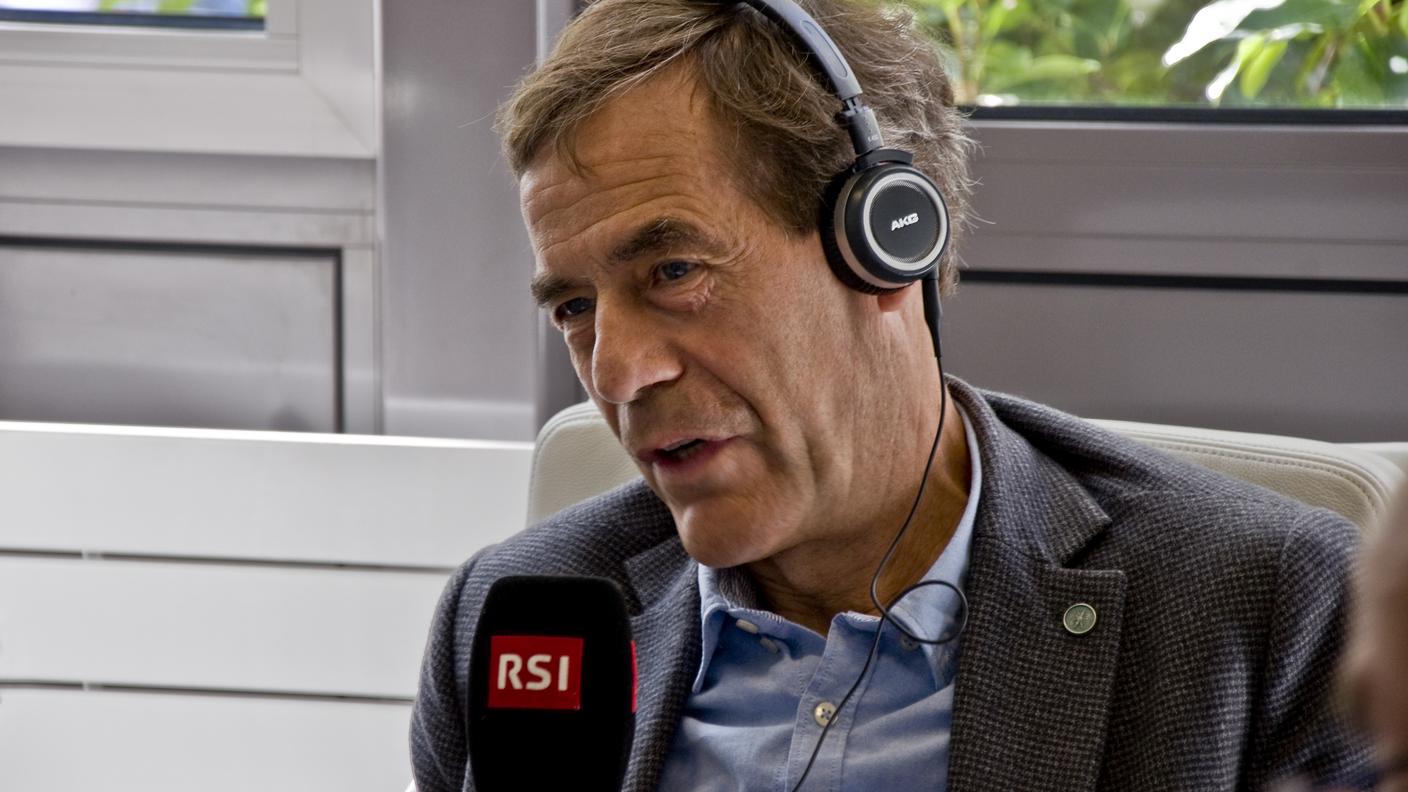 Giambattina Ravano, direttore delegato per la ricerca e l'innovazione della SUPSI. Erbas SA, Mendrisio