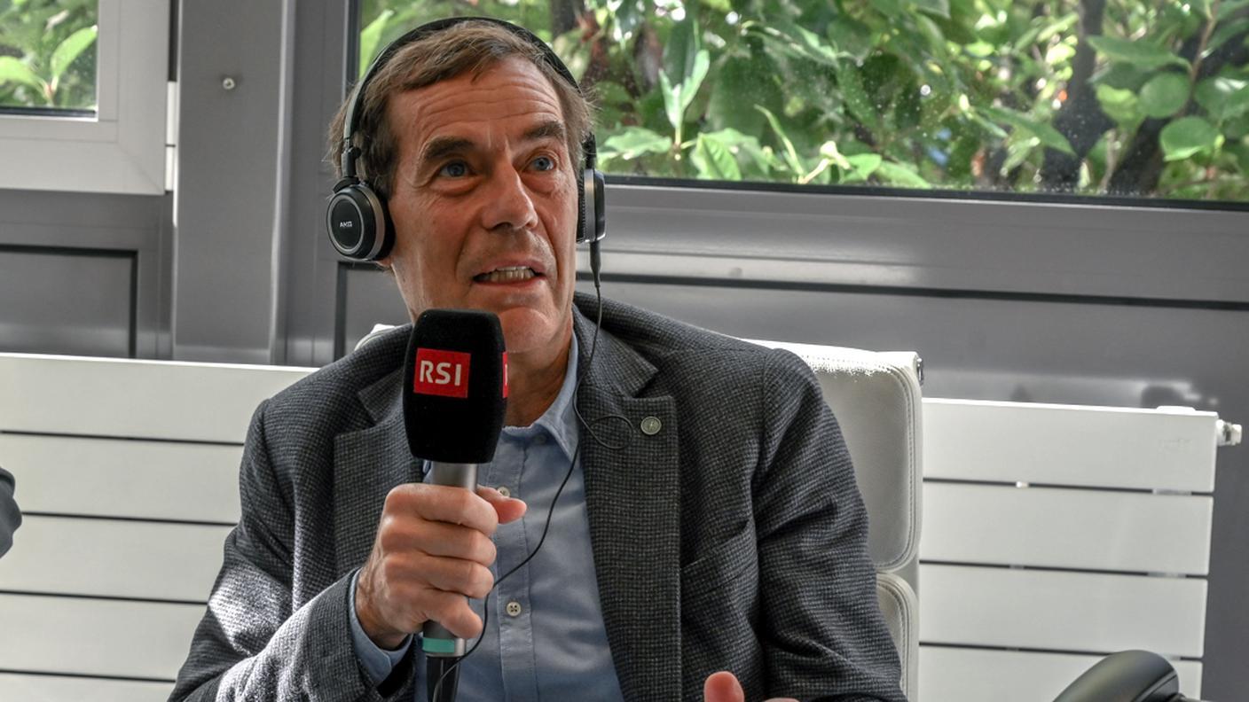 Giambattina Ravano, direttore delegato per la ricerca e l'innovazione della SUPSI. Erbas SA, Mendrisio