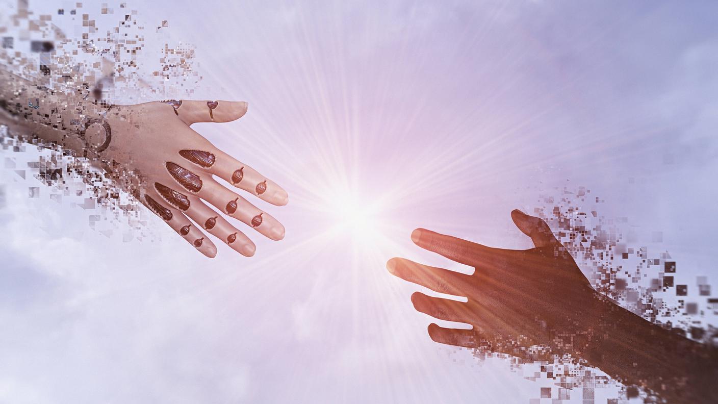 mano umana e mano roboot