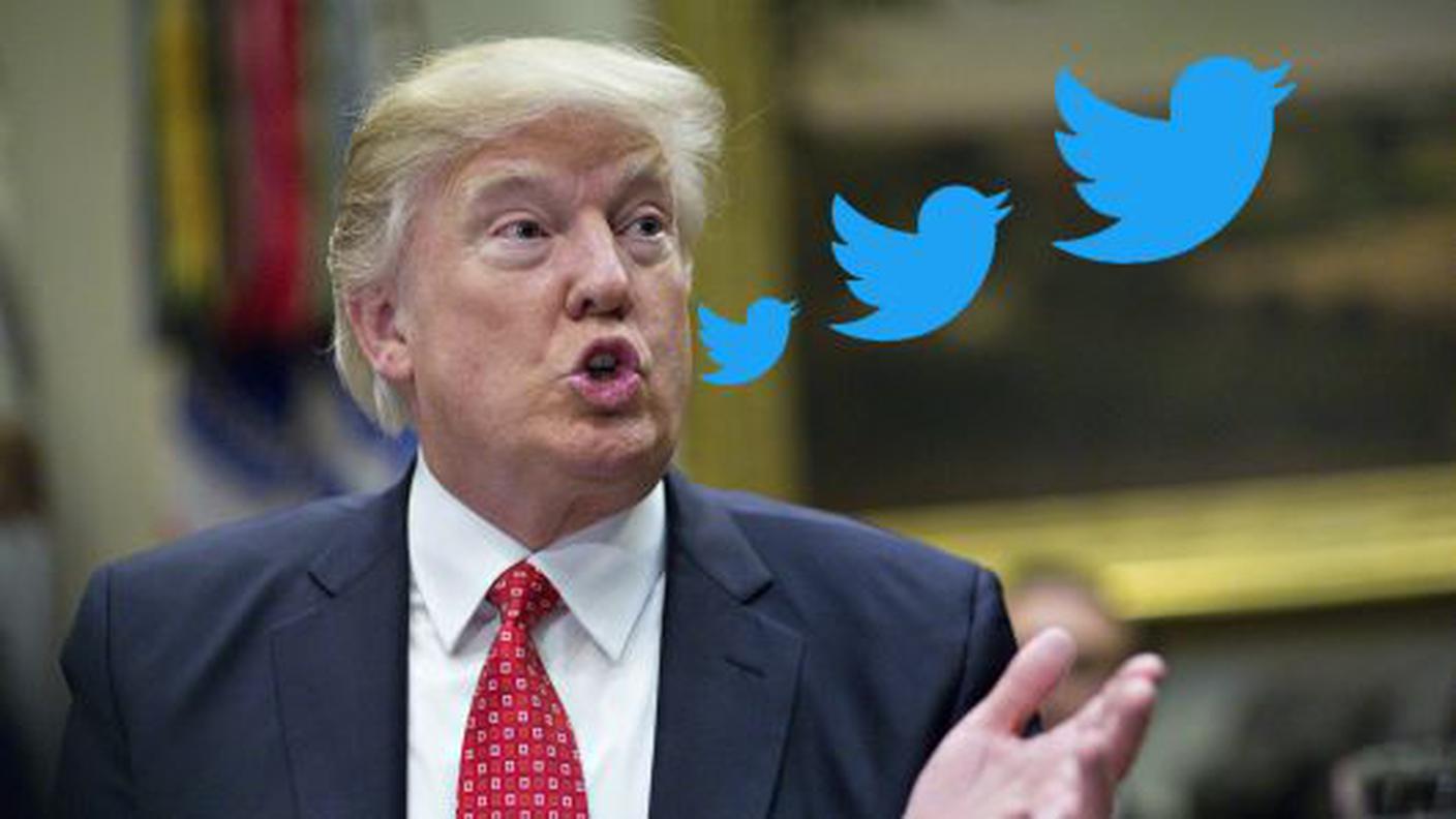 Trump in calo di seguagi su Twitter