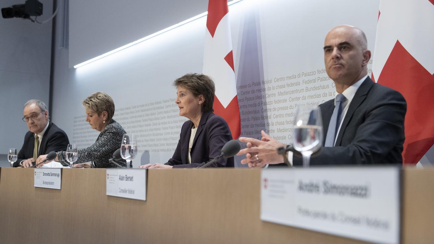 Il Consiglio federale parla agli svizzeri