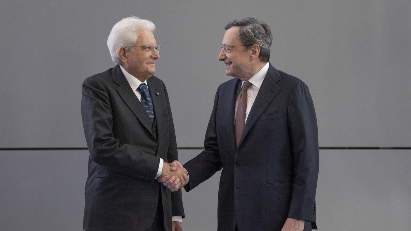 Sergio Mattarella e Mario Draghi