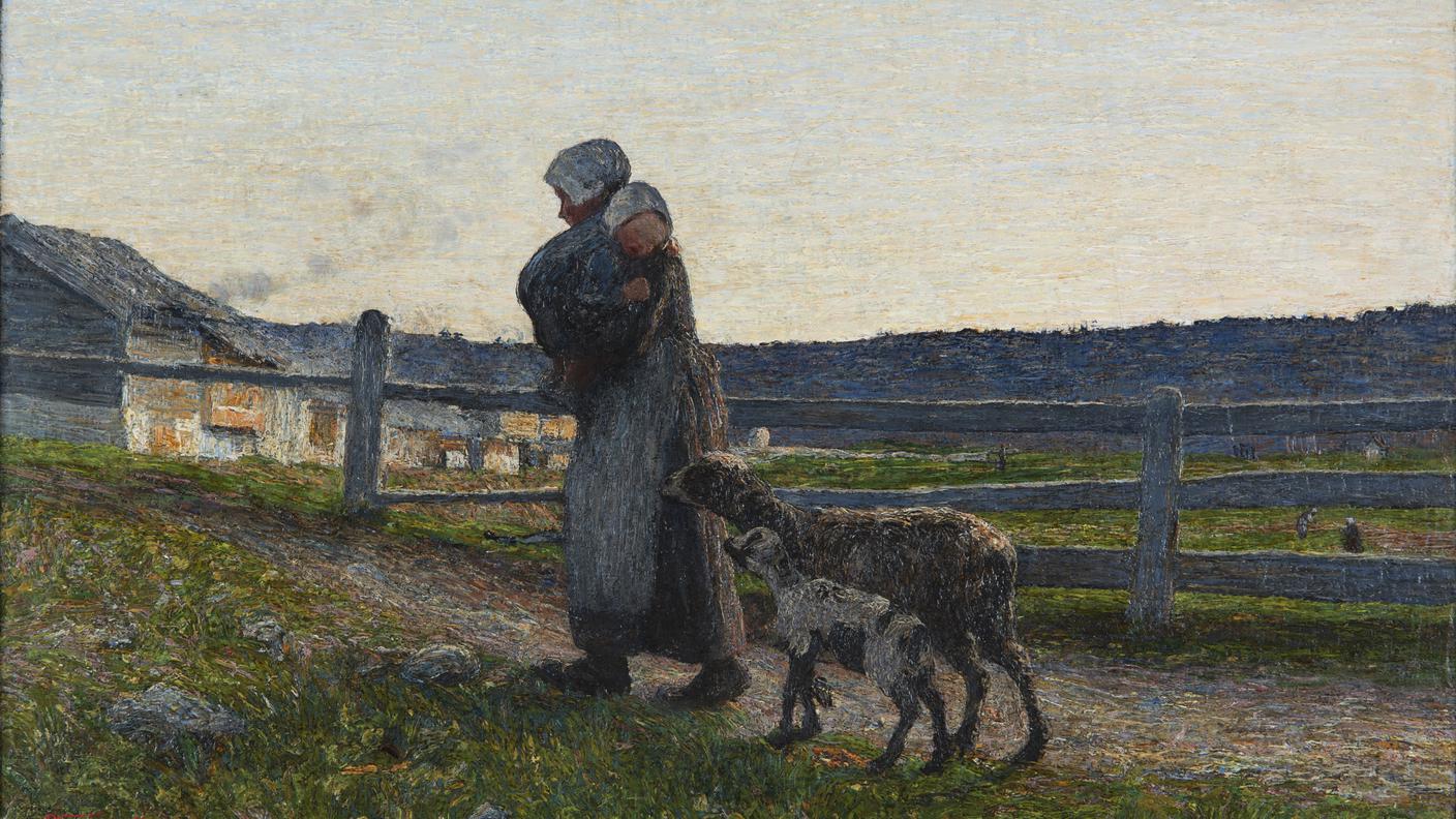 Giovanni Segantini: "Le due madri"