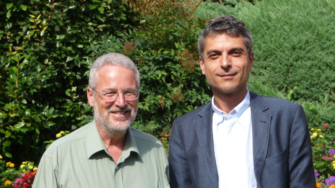 Maurizio Pallante e Nicola Colotti (RSI)