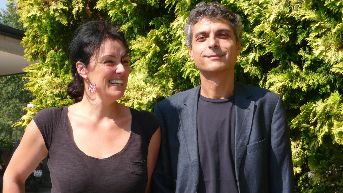 Joanna Schönenberger e Nicola Colotti (RSI)