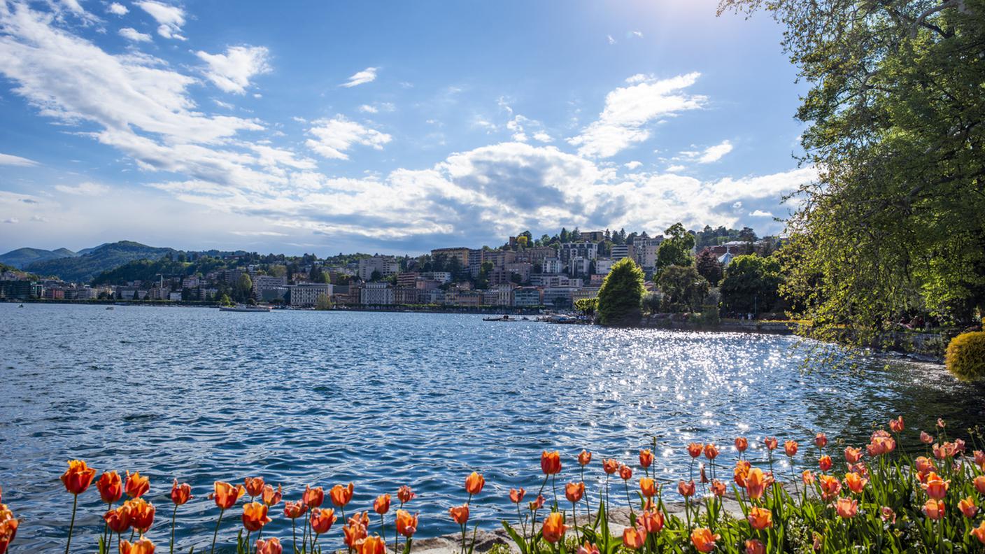 Lugano, vista lago