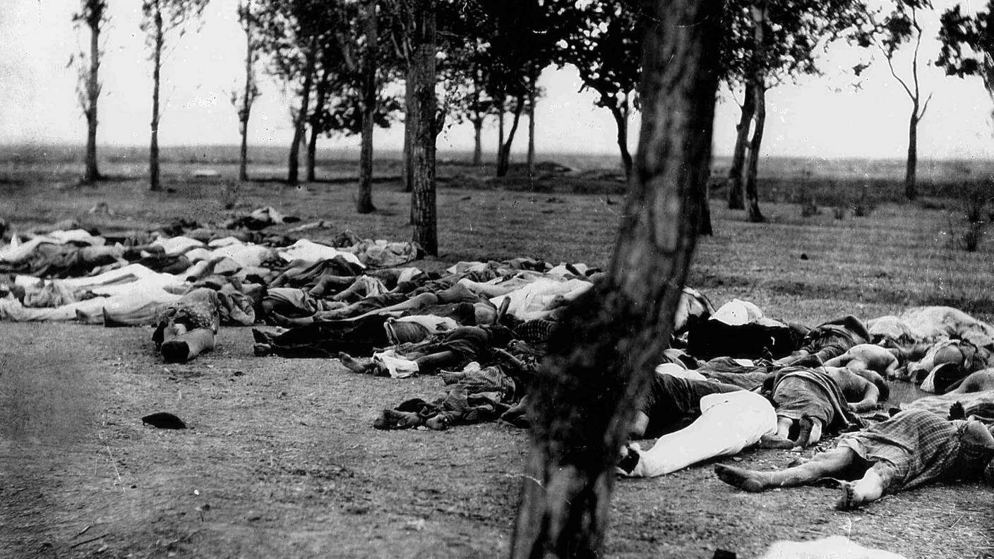 Armeni uccisi dai turchi durante il genocidio armeno 1915