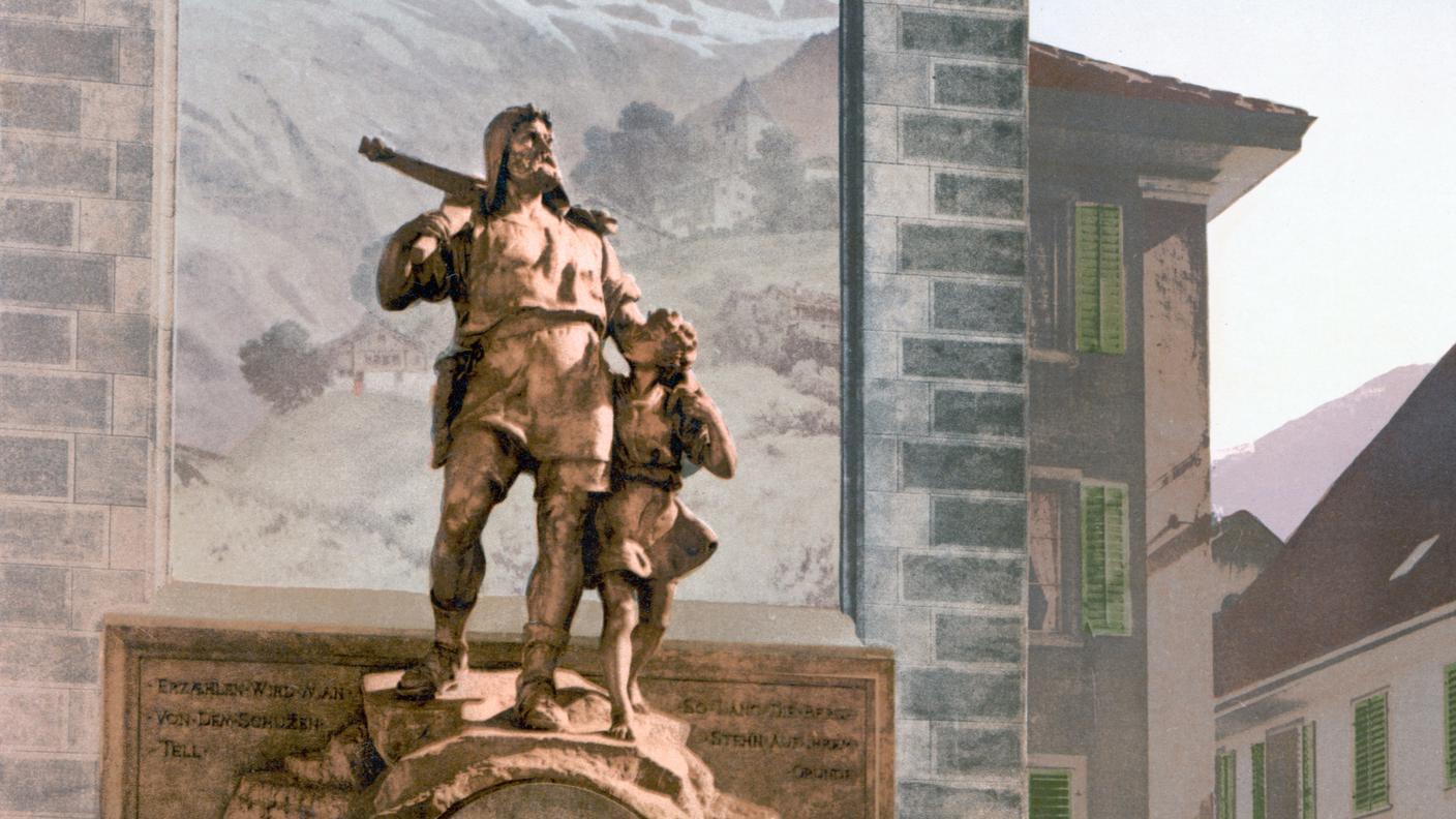 Guglielmo Tell, monumenro ad Altdorf