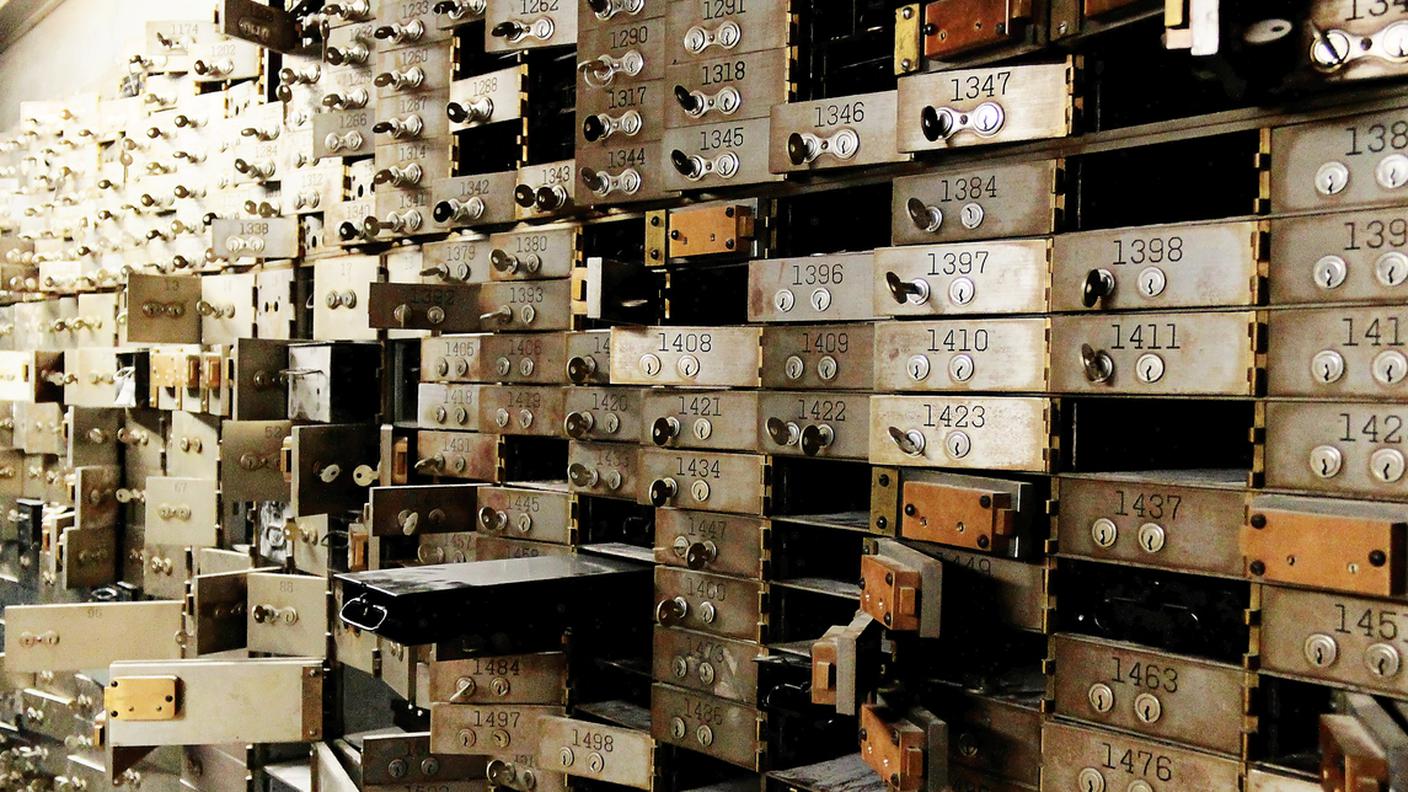furto caveau, cassette di sicurezza vuote
