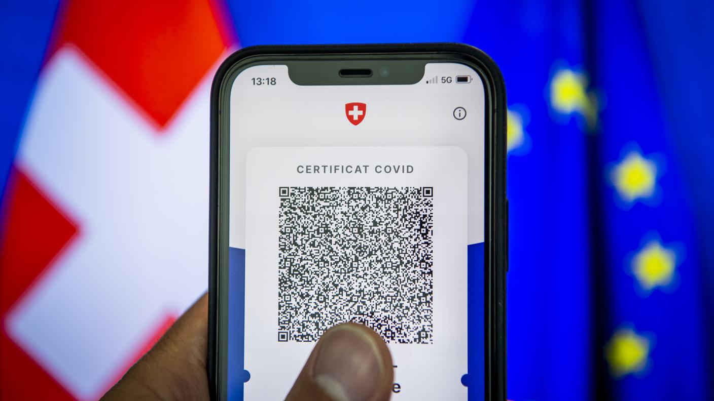 certificato covid, covid passa Svizzera