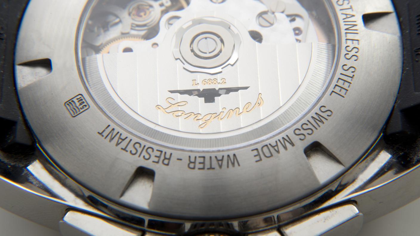 orologio Longines, made in Switzerland