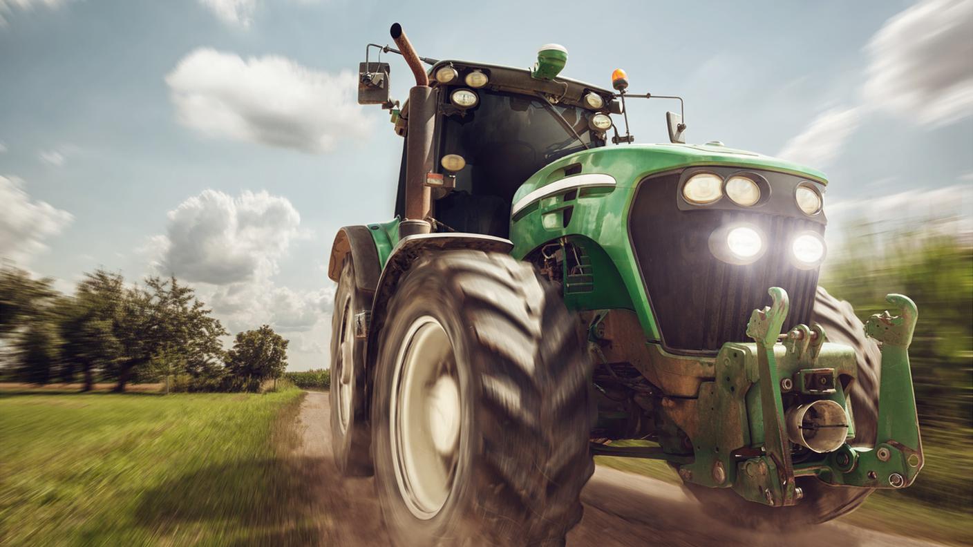 trattore strada, videogioco