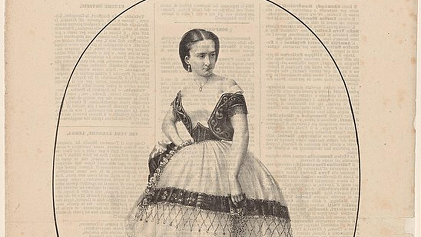 Amina Boschetti nel ballo Ariella al R. T. della Scala