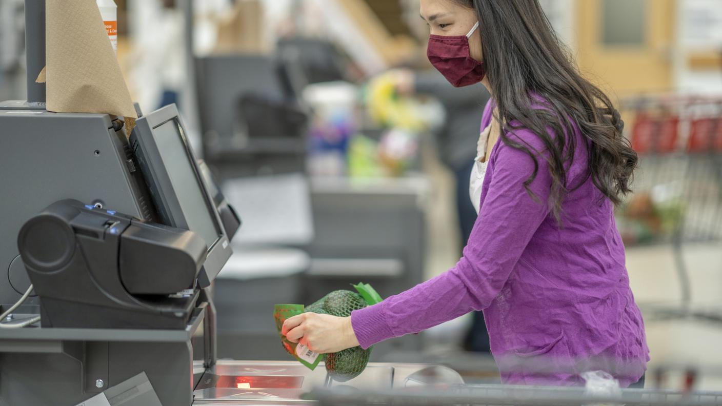 Casse self service