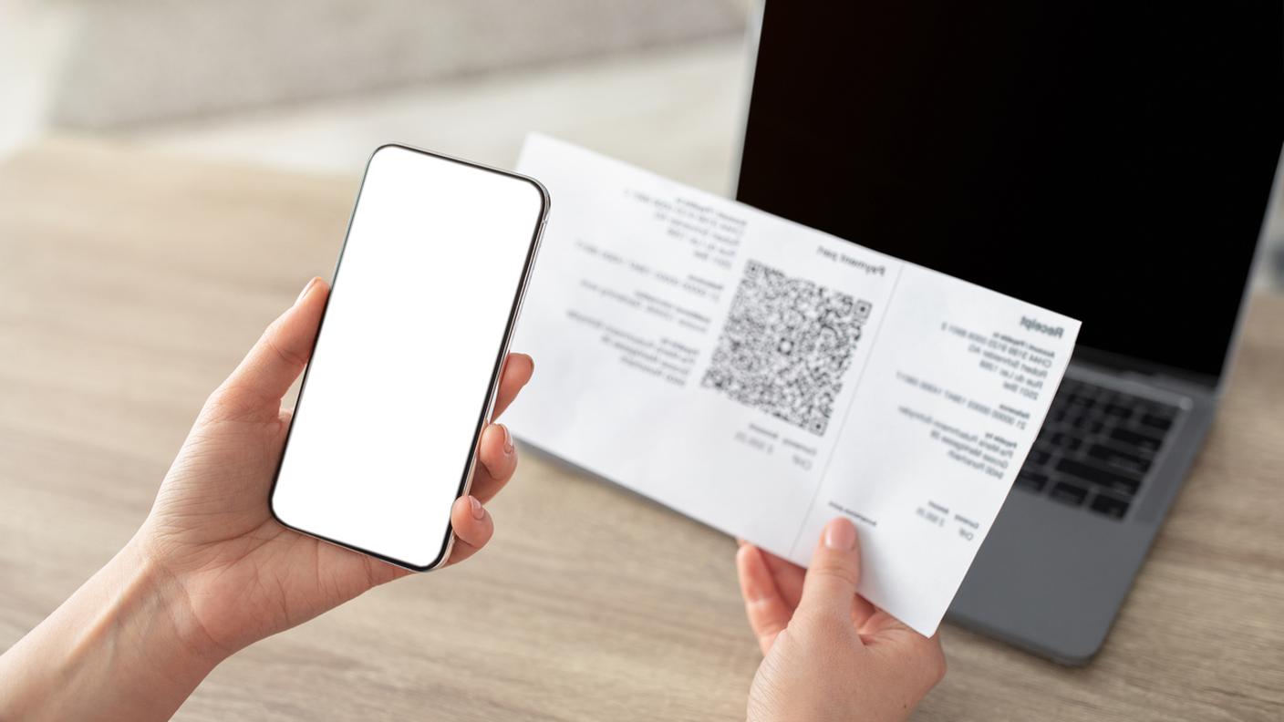 Codice QR, fattura
