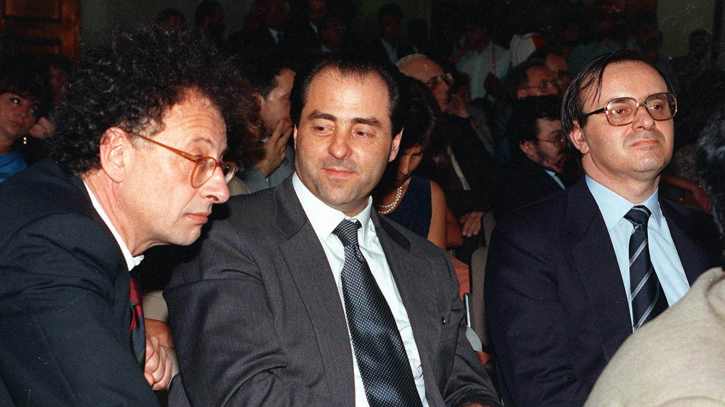 Colombo, Di Pietro e Davigo in un'immagine del 1993
