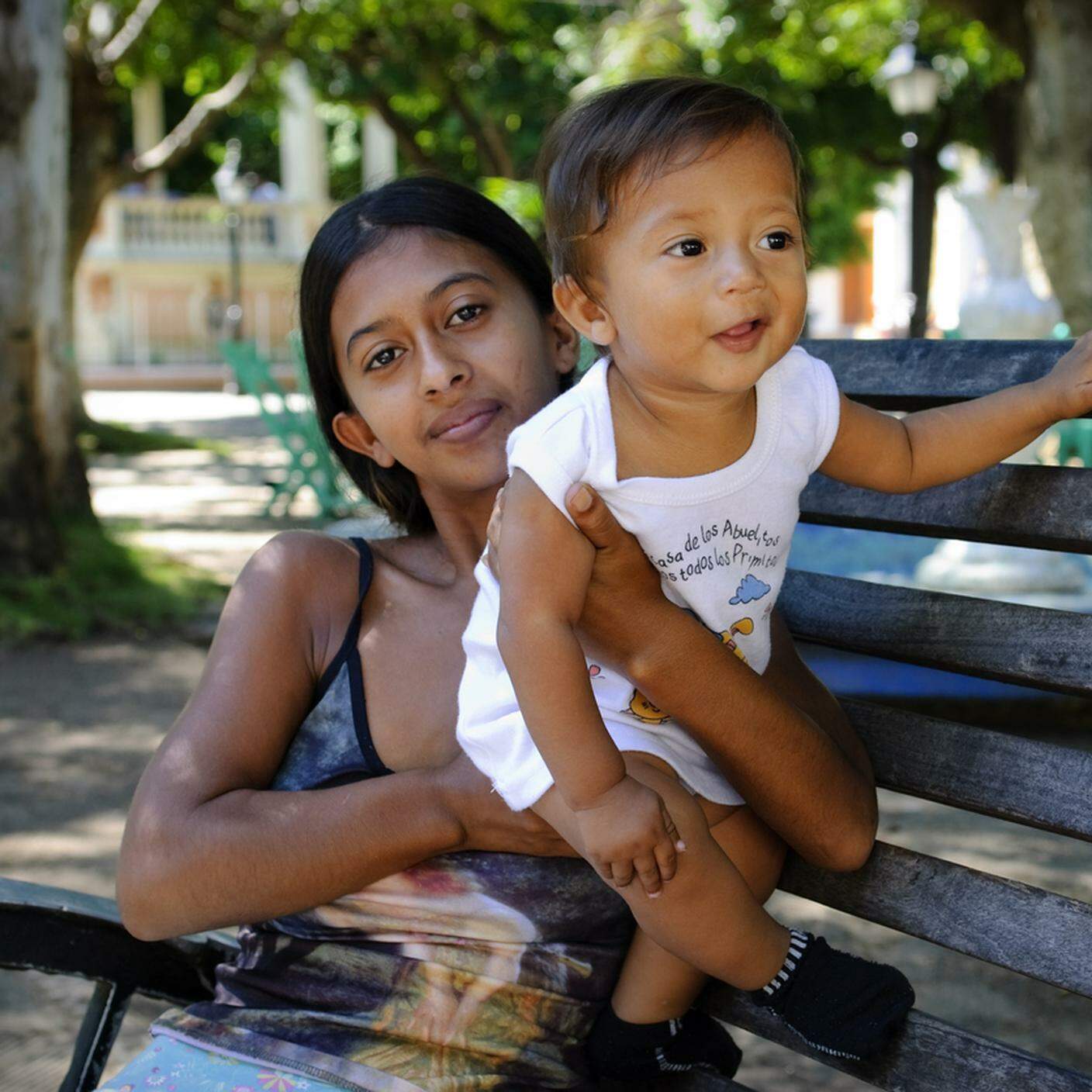 Nicaragua, popolazione, madre e figlia