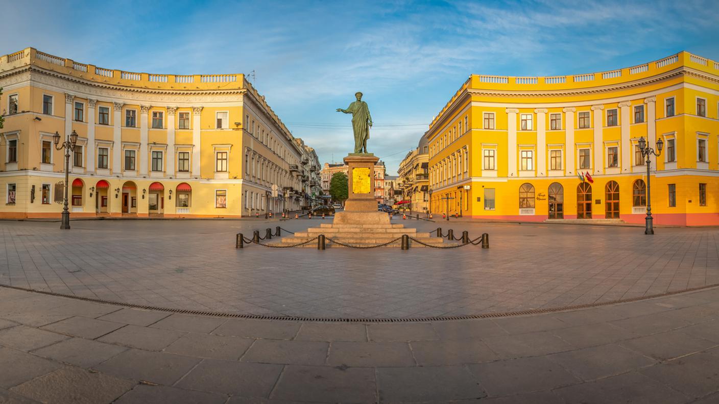 Statua del Duca di Richelieu a Odessa, Ucraina
