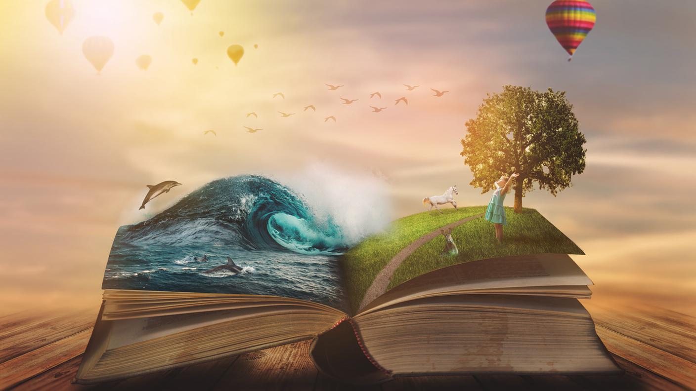 fantasia, libro magico