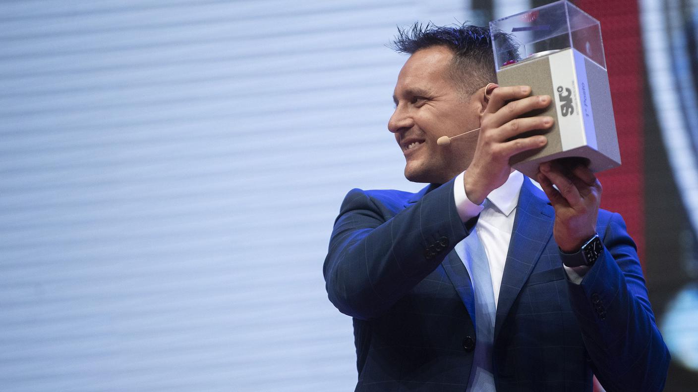 Iarno Mapelli, direttore di Tecnomec SA, vincitore del Prix SVC Svizzera italiana 2022