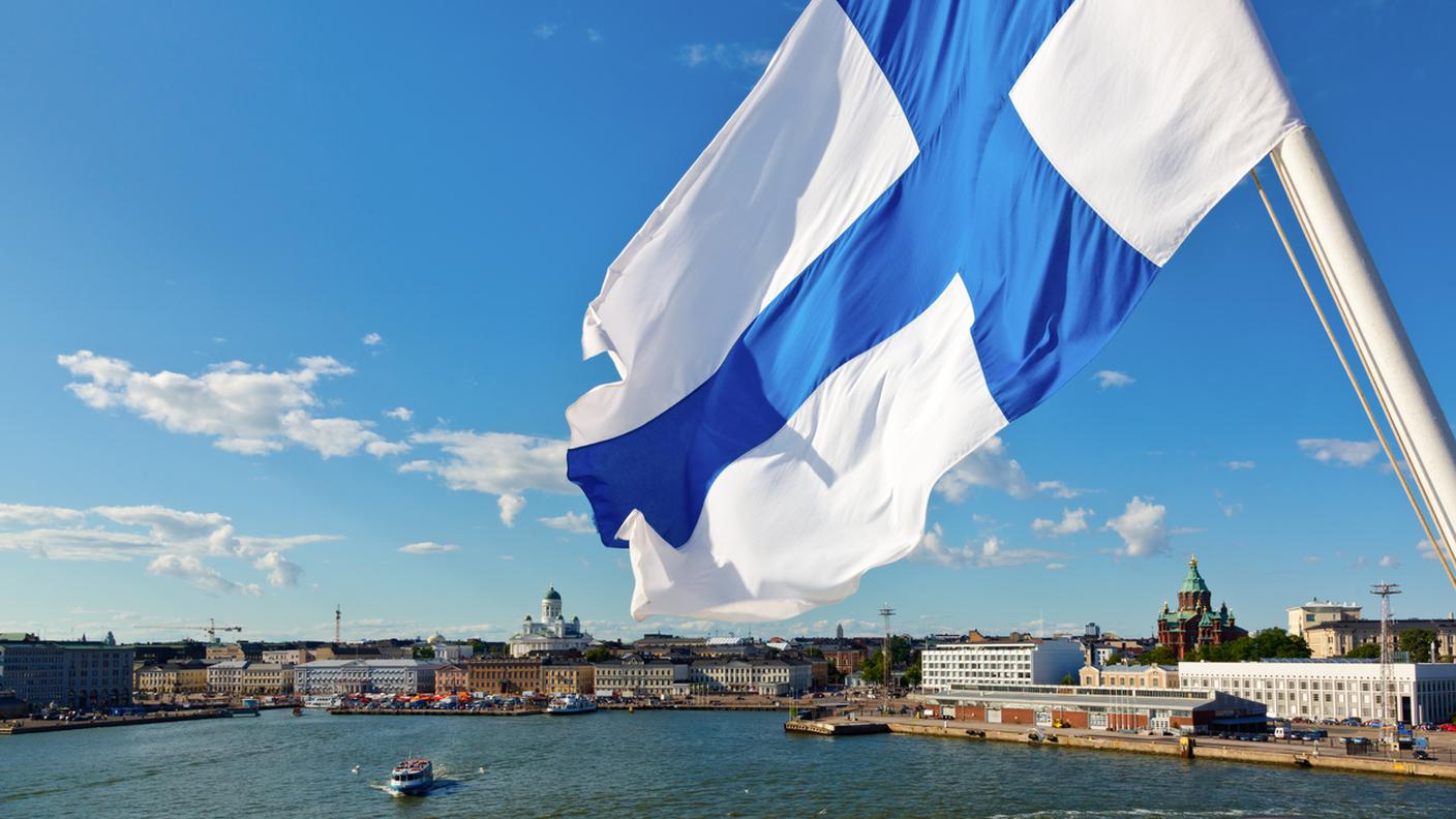 Bandiera della Finlandia, Helsinki
