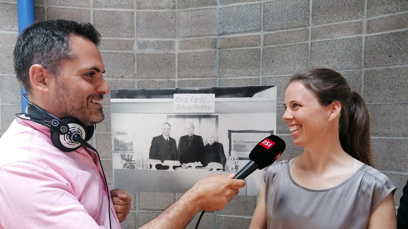 Millevoci Top Suisse alla Kambly con Dania Kambly, pronipote del fondatore