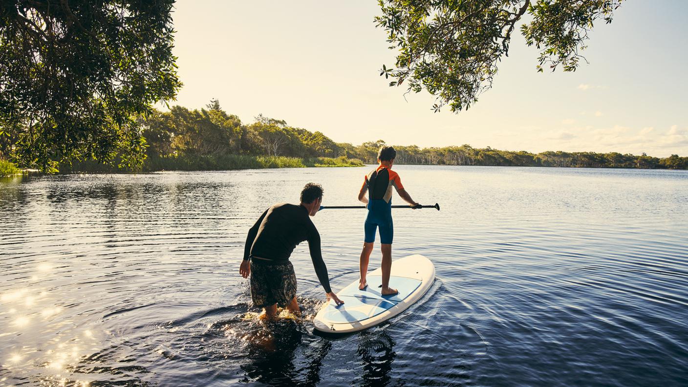 insegnare ad andare su Stand Up Paddle