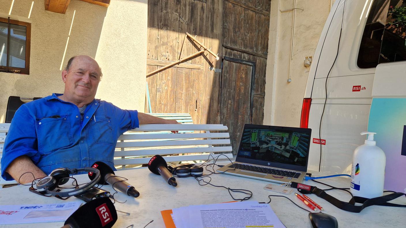 Millevoci Top Suisse a l'Abricot du Valais con il boss Bernard Lucciarini