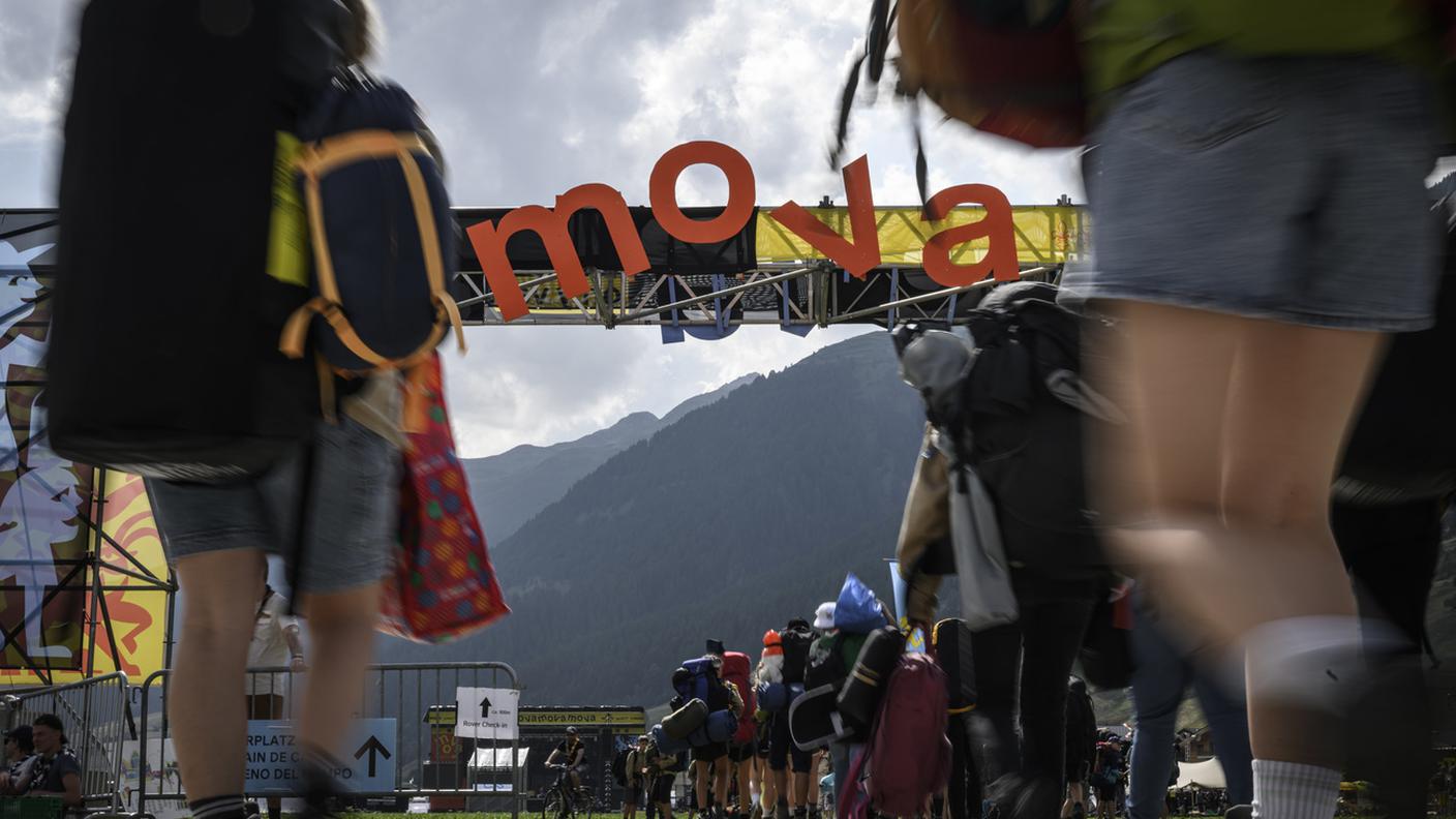Mova, il campo scout federale di Goms