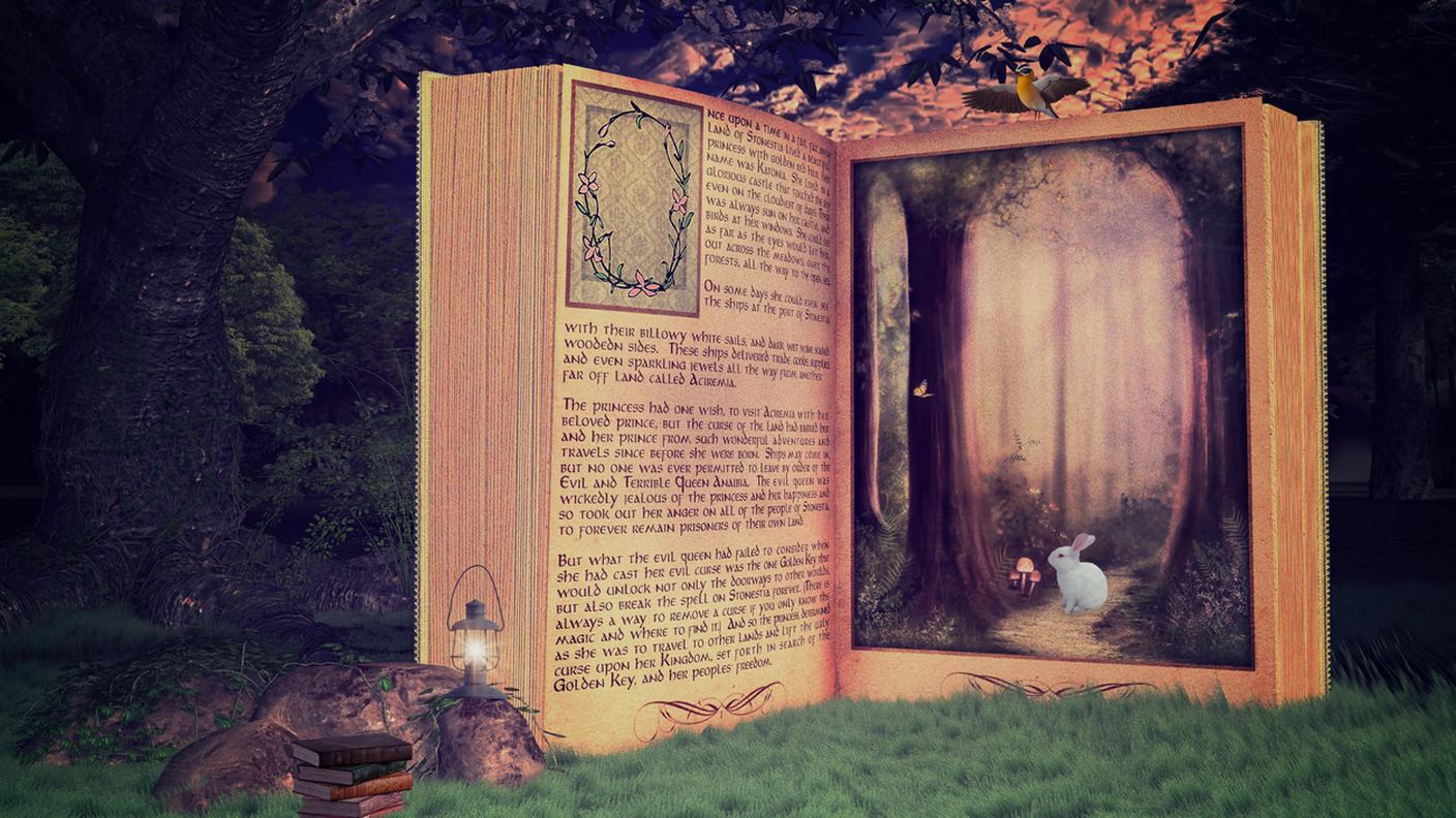 favola libro magico