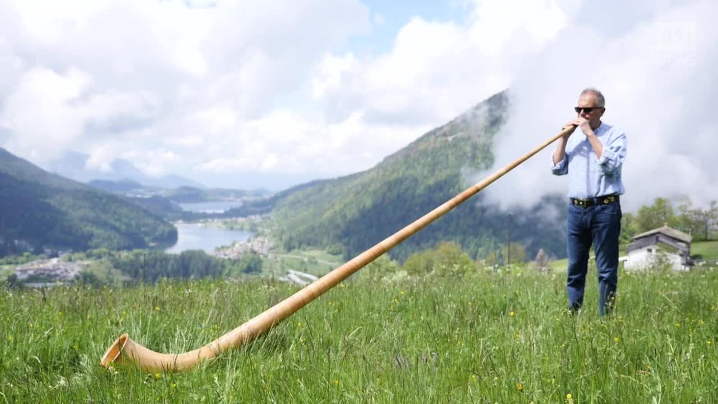 Il fascino del corno delle Alpi