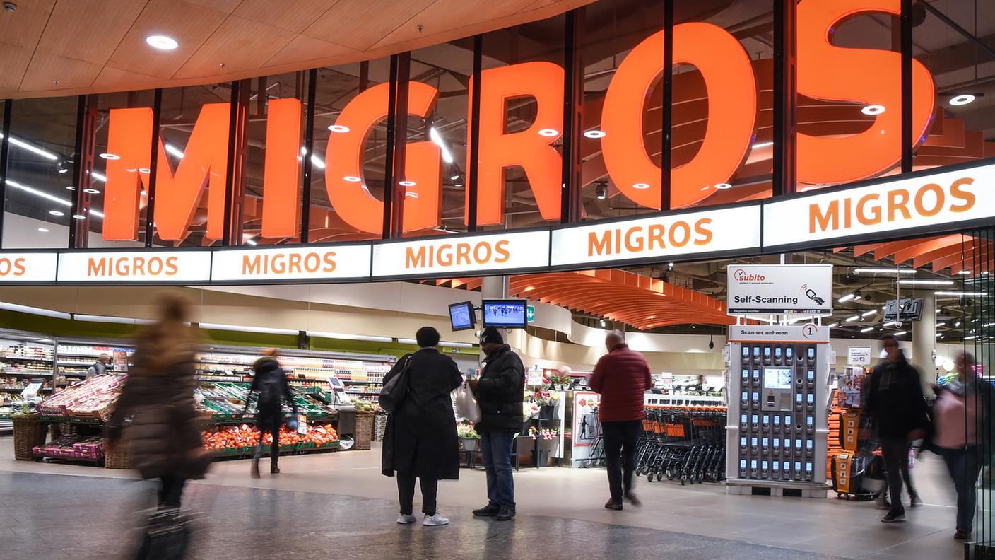 logo Migros, supermercato