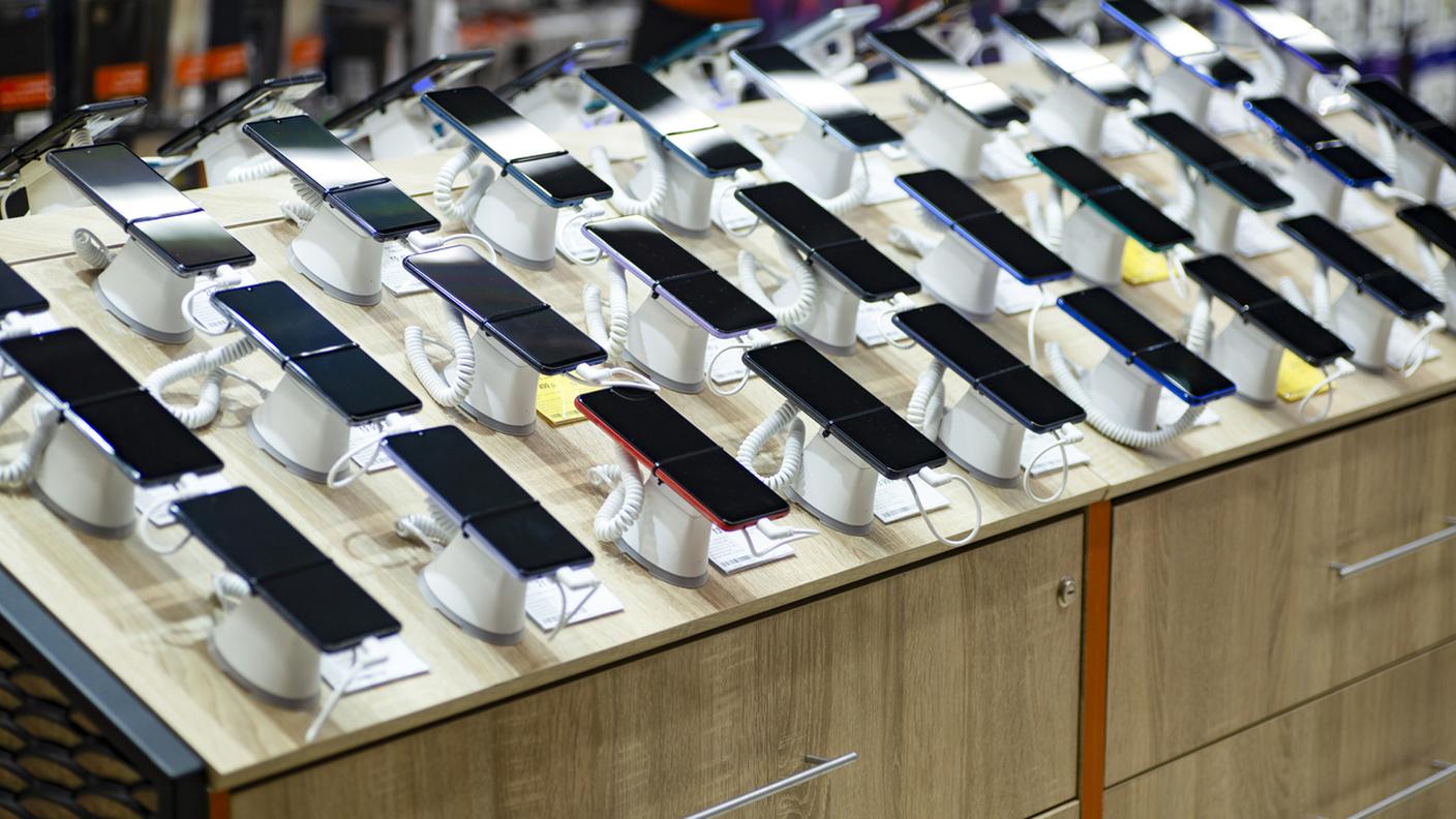 Negozio di smartphone