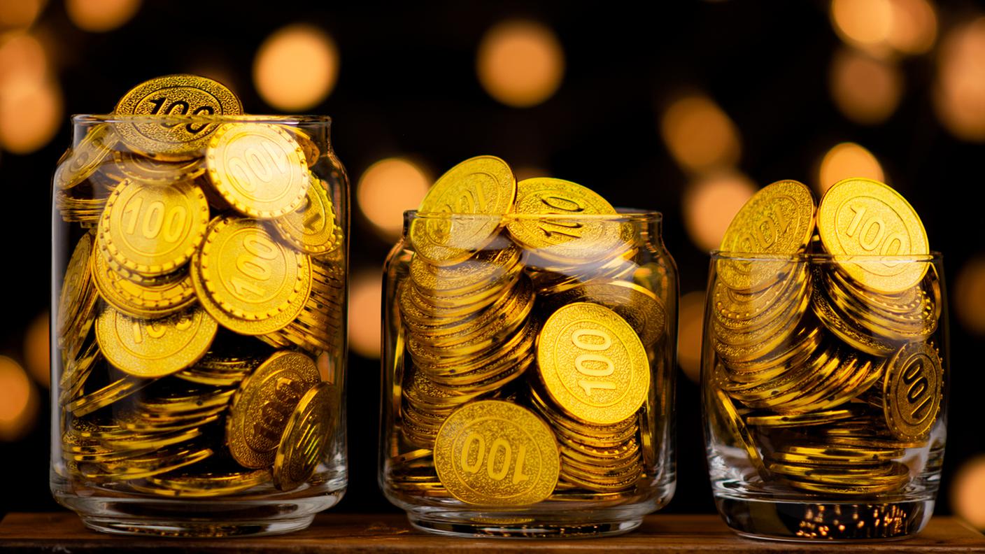 eredità, monete d'oro