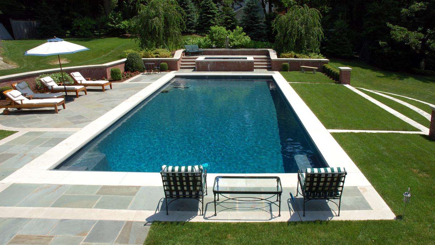 casa con piscina, piscina privata