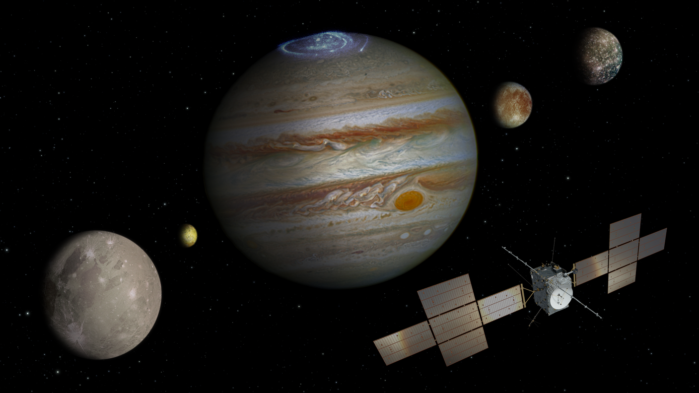 Exploring Jupiter, esplorando Giove, missione Jupiter Icy Moons Explorer