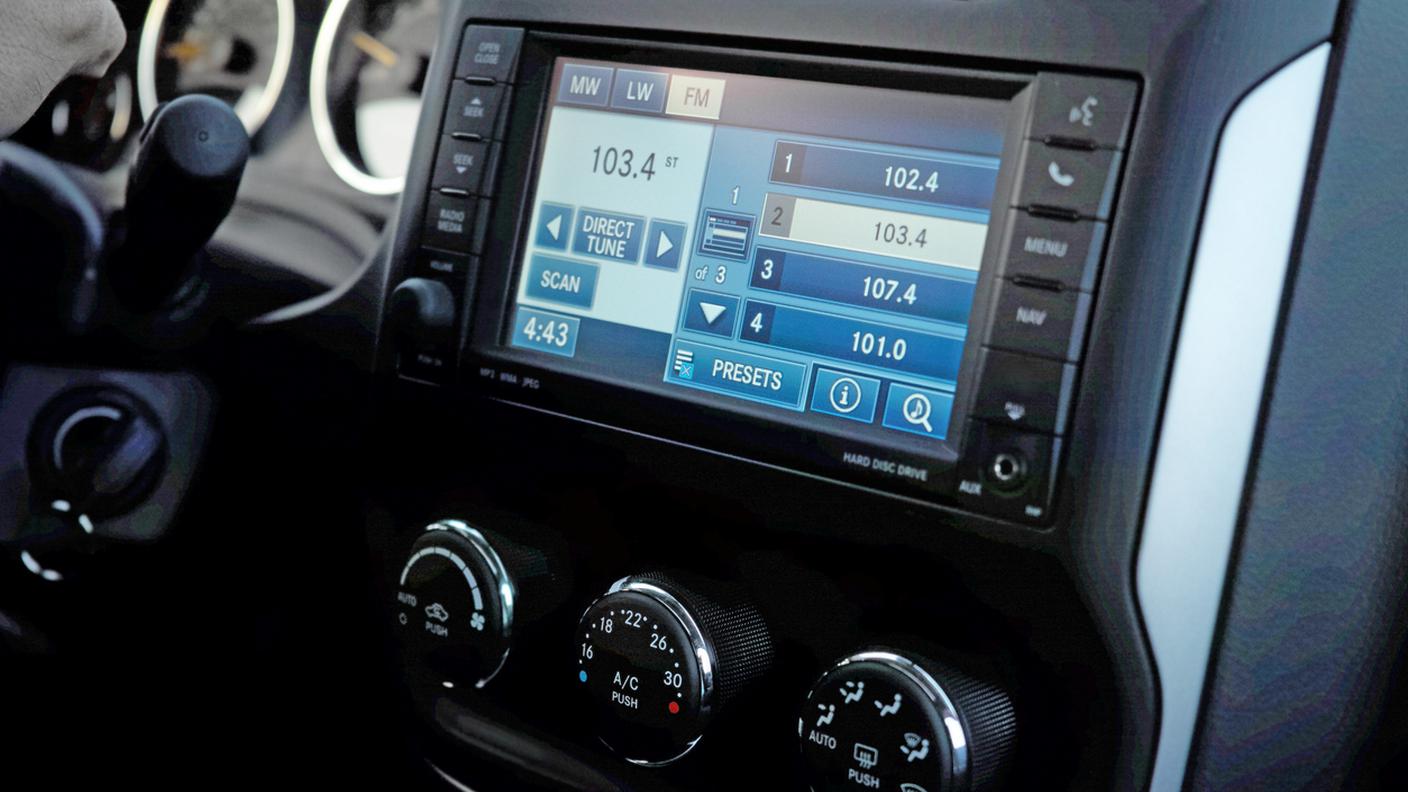 autoradio touch screen
