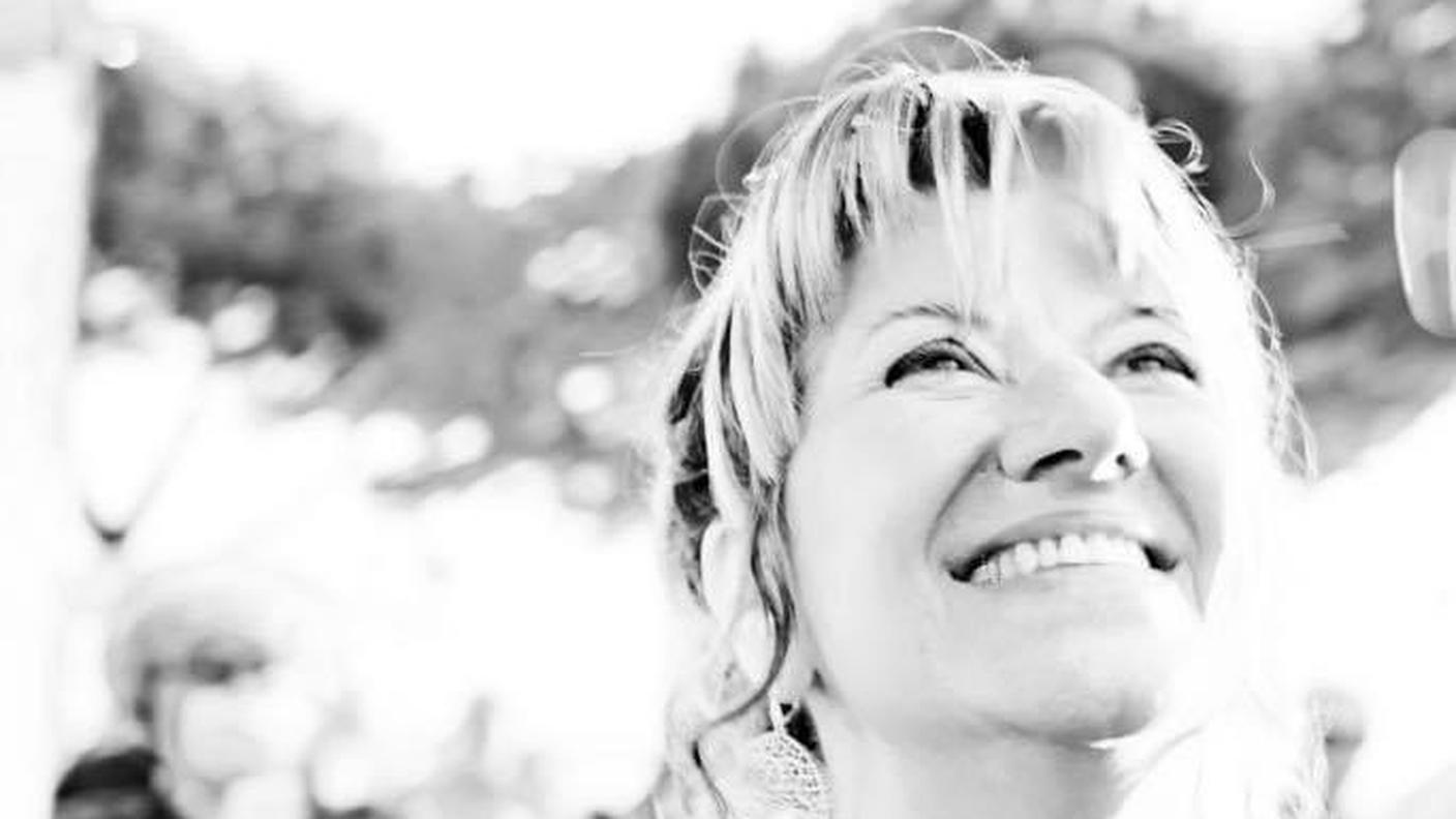 Foto di Laura Pigozzi presa dal suo sito ufficiale