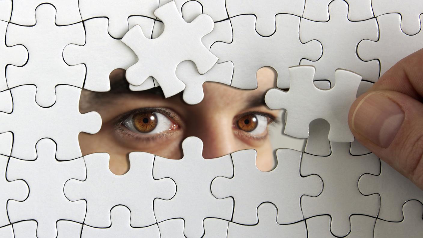 Test della personalità, Rompicapo, Individualità, Soluzione, Sezione parziale, narcisismo