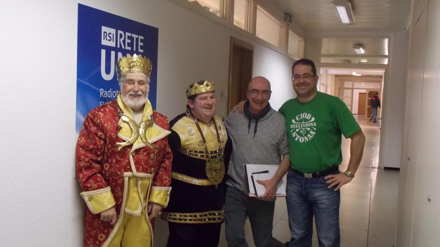 Re Tapior, Orselina - Danilo GüllerRe Tapior, Muralto - Luciano DaldosMichele Pedrioli, musicista della Ciod Stonaa, Bellinzona Alessandro Bertellotti
