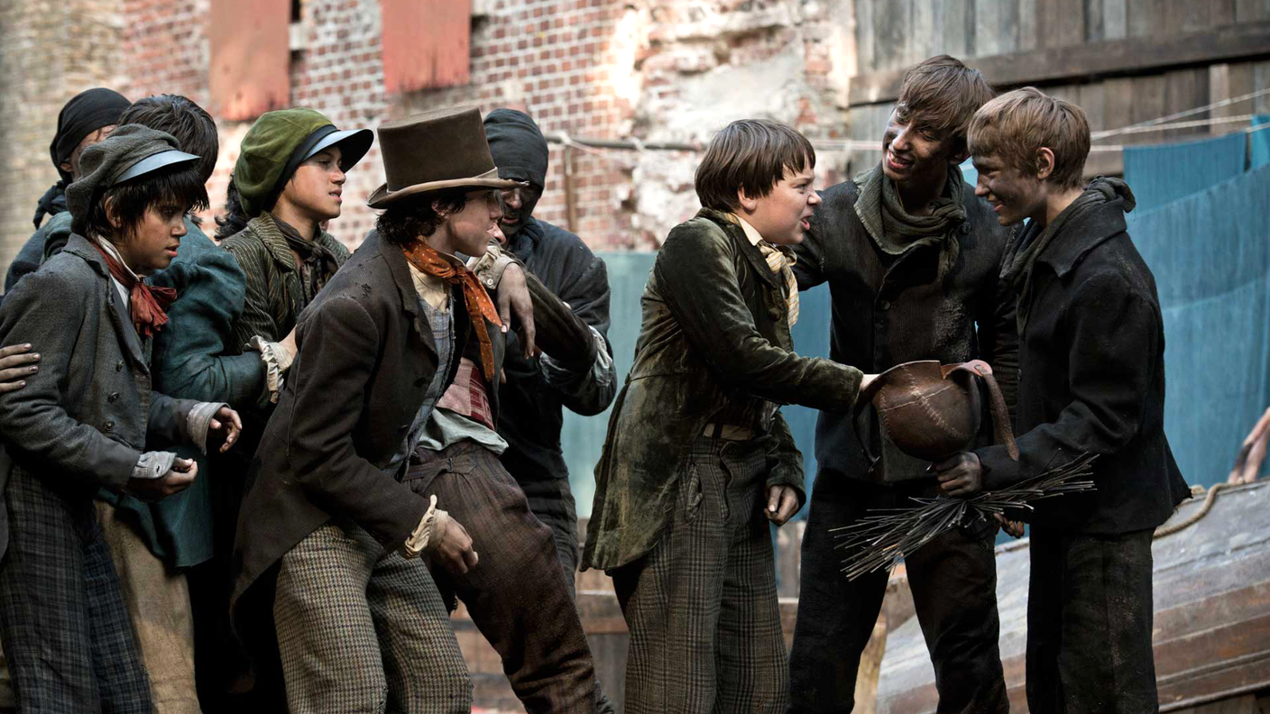 I protagonisti in una scena del film