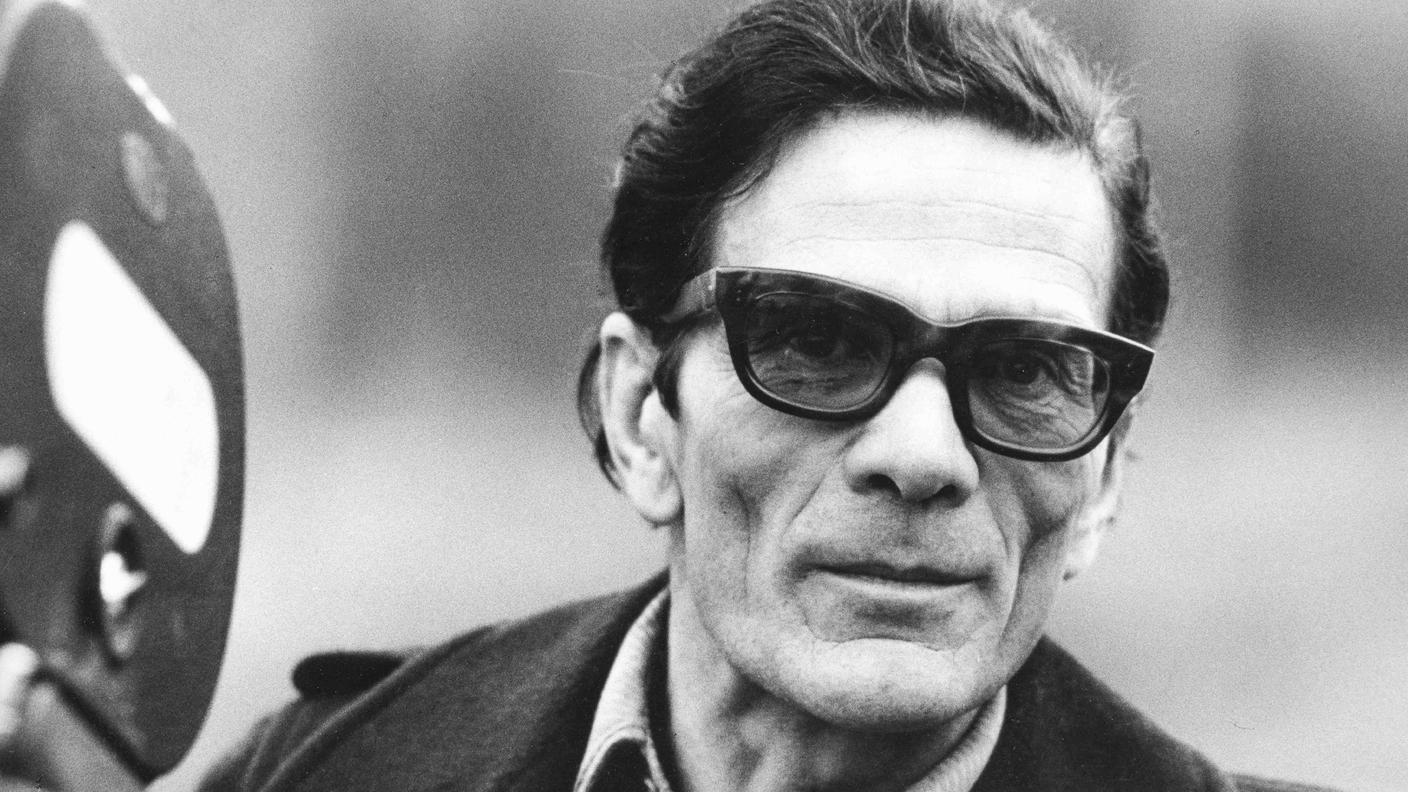 Pier Paolo Pasolini nei primi anni Settanta