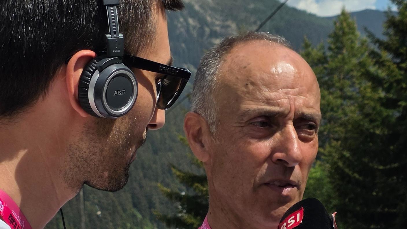 Axel Belloni e Rocco Cattaneo, ex ciclista