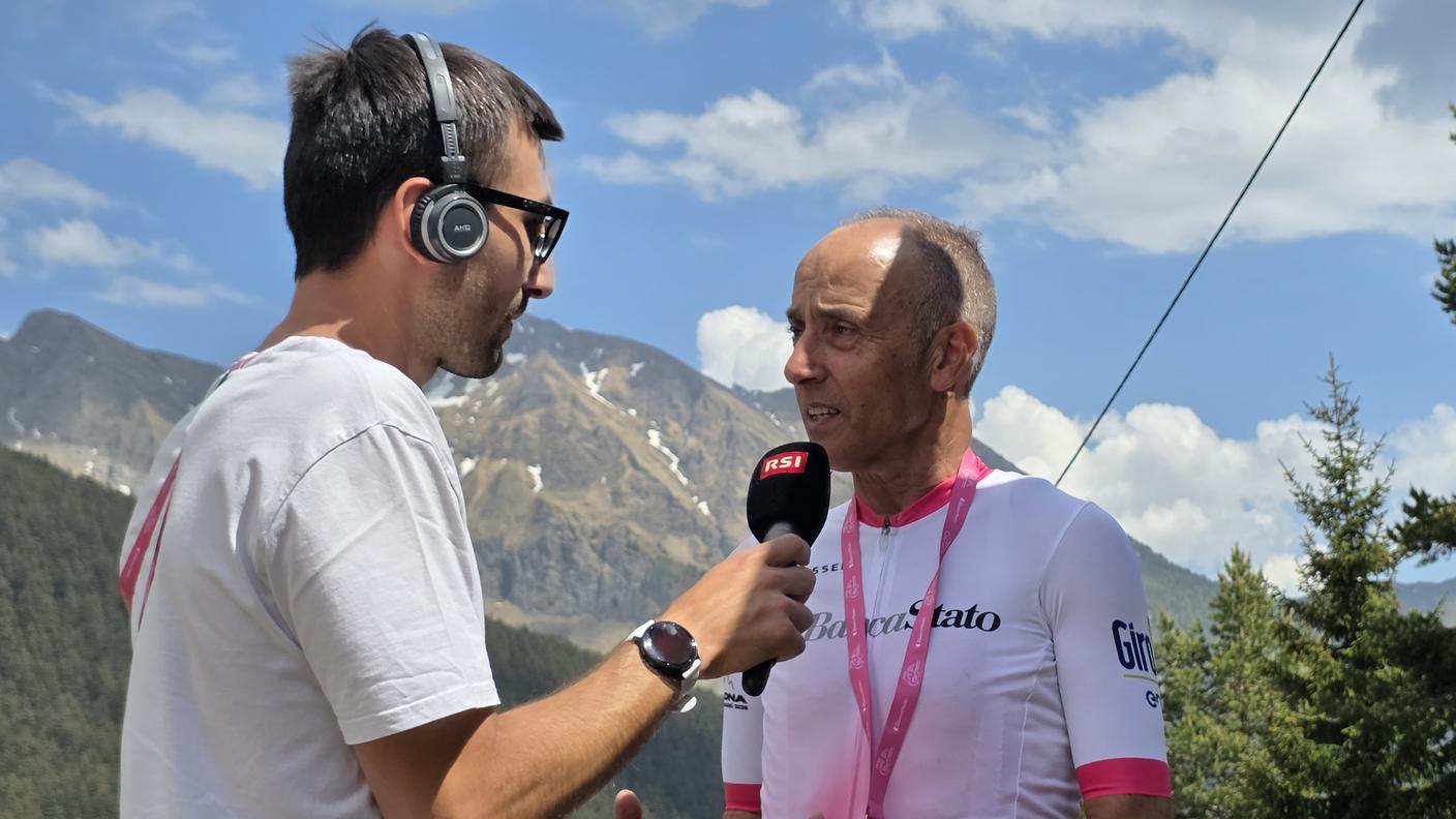 Axel Belloni e Rocco Cattaneo, ex ciclista