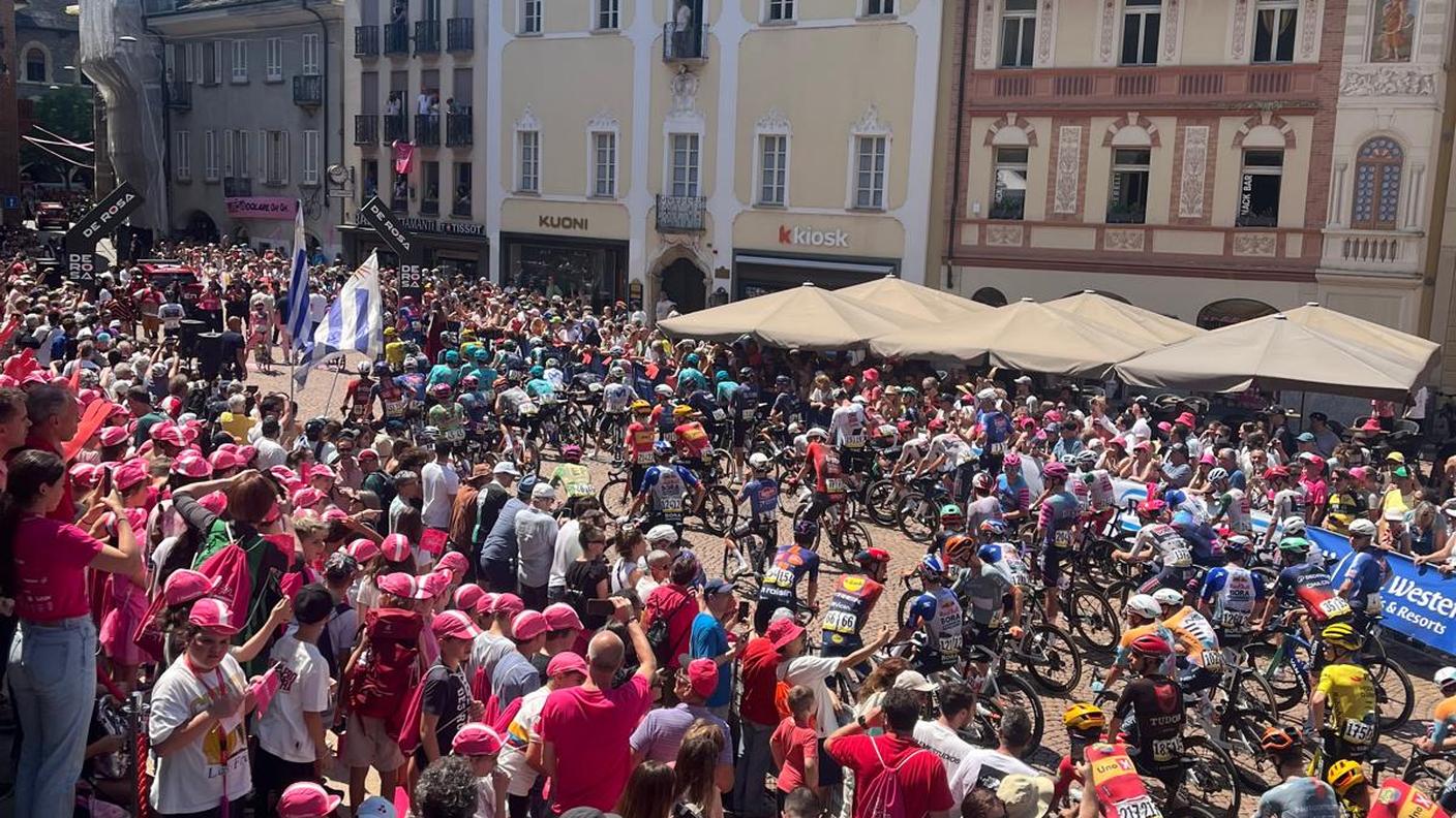 Il Giro d'Italia 2026 da Bellinzona