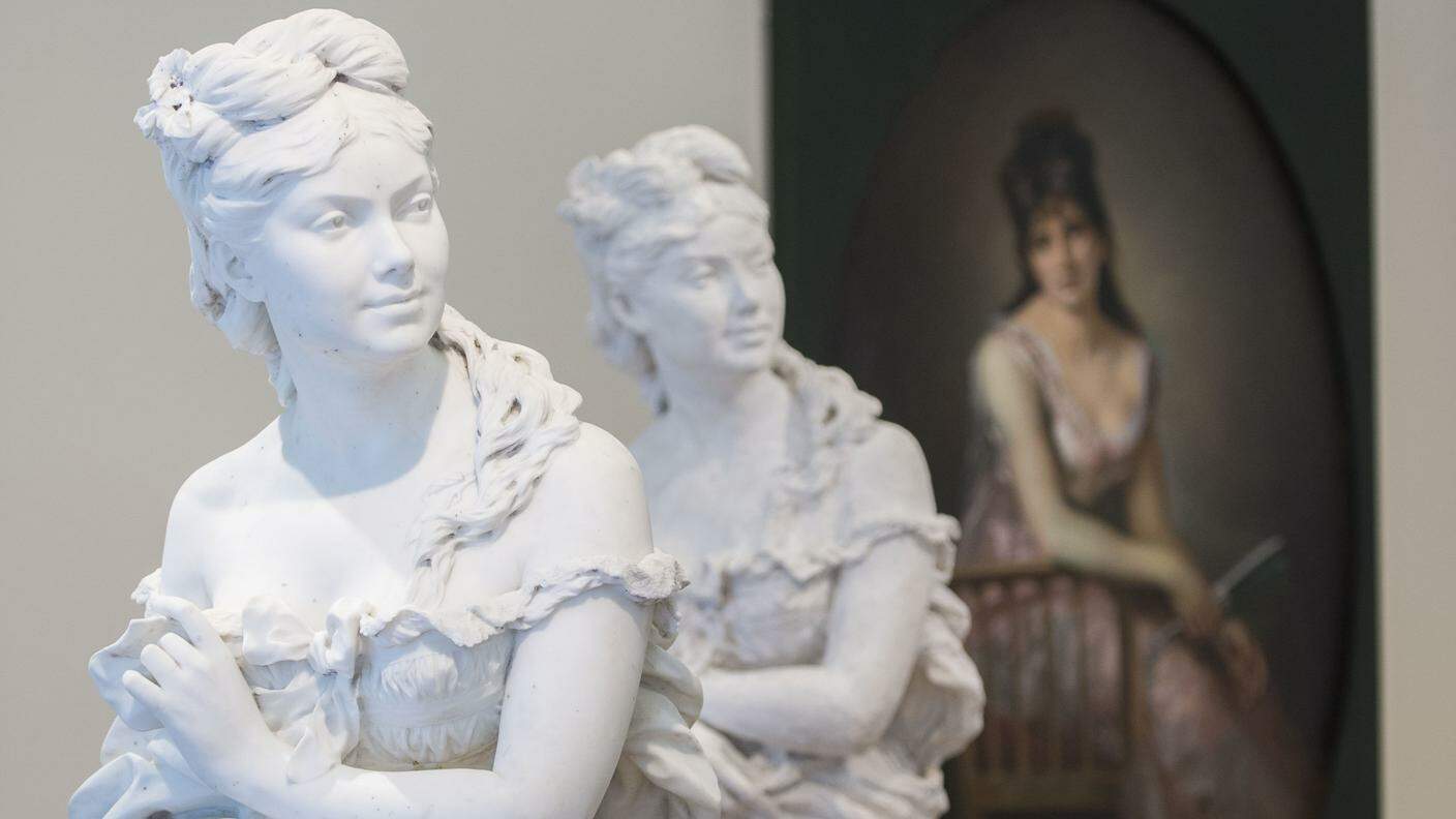 Adèle d'Affry adottò lo pseudonimo di Marcello nel 1863, per contrastare i pregiudizi di genere e di rango vigenti nel mondo artistico dell'epoca
