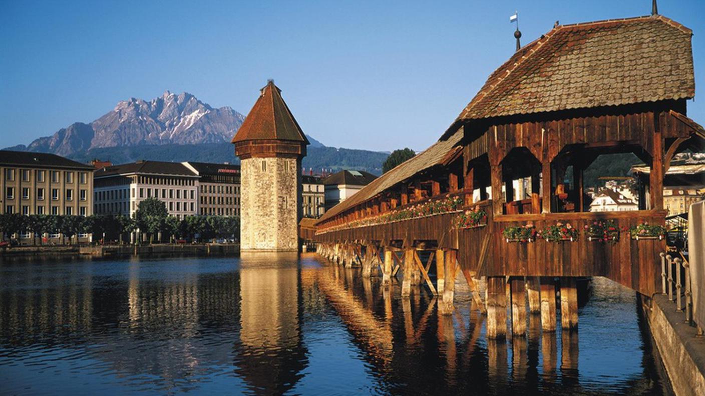 Lucerna, Kapellbrücke